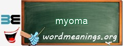 WordMeaning blackboard for myoma